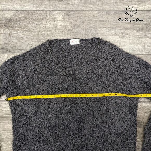 Poof Apparel Fuzzy Knit Sweater Size L - Picture 3 of 5